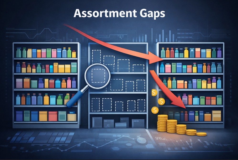 Assortment Gaps: How Competitive Data Reveals Missed Revenue in Retail