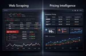 Pricing Intelligence vs Web Scraping Tools